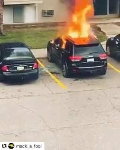 Bet she won’t set nah nother nigga shit on fire