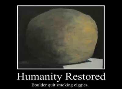 He also beat dimentia or something.