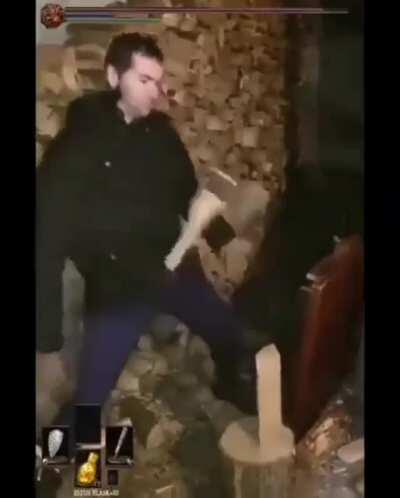 Vesagus, the ancient lumberjack.