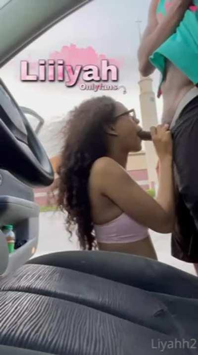 Pulled over to get some head