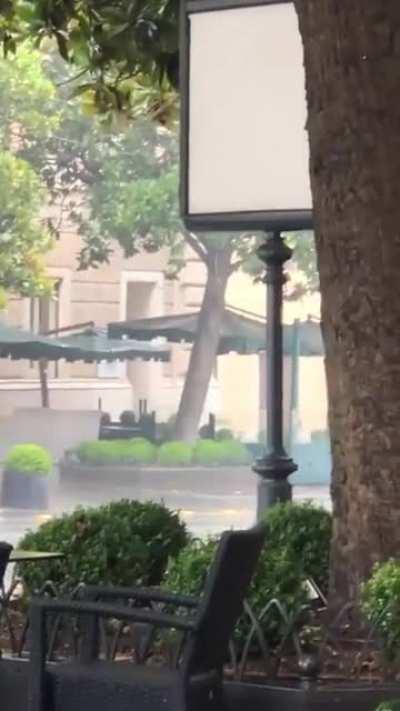 Isabela with her mom