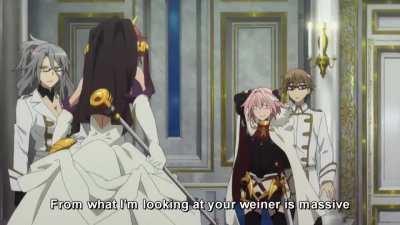 Maybe next time Astolfo !
