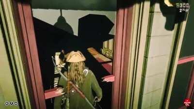 WHAT IS CAPTAIN JACK SPARROW DOING👀☠️🥷