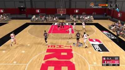 Blocked him so hard I knocked myself out