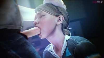 Kara face-fuck (Fugtrup) [Detroit: Become Human]