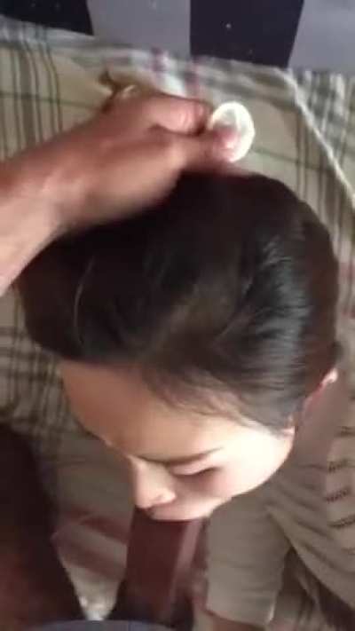 Japanese Cutie Sucking Cock
