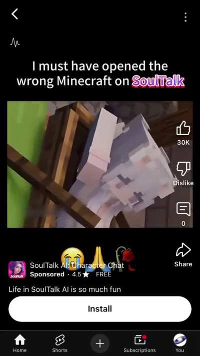 Wtf are these AI chatbot ads bruh