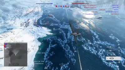 When the reverse rudder kicks in