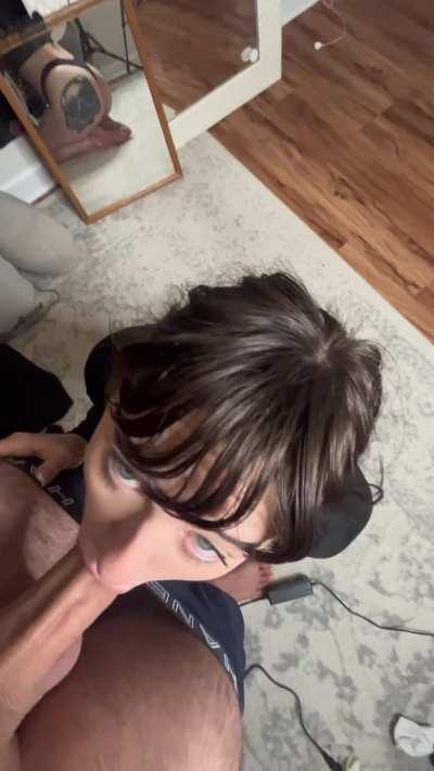 Big white cocks get the full service