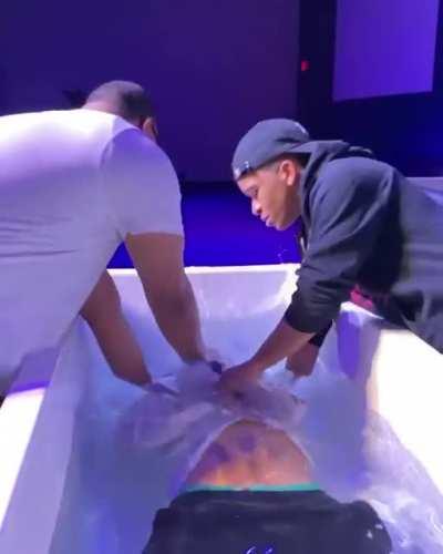 John Gabbana A.K.A Boonk has been Baptised