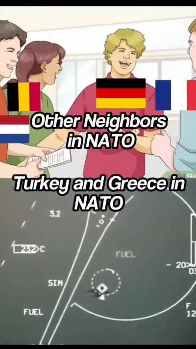 The most friendly Turkey-Greece relationship 🇹🇷🤝🇬🇷