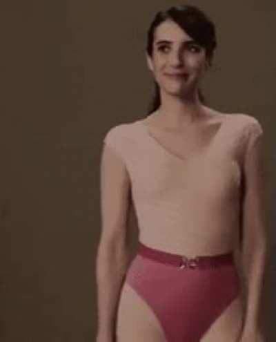 Emma Roberts love to show off