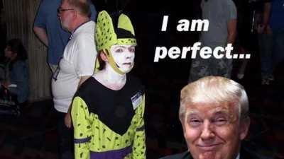 Donald Trump recaps the Android Arc from DBZ @From KingNightProductions on YT