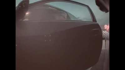 Purposefully damaging someone's car