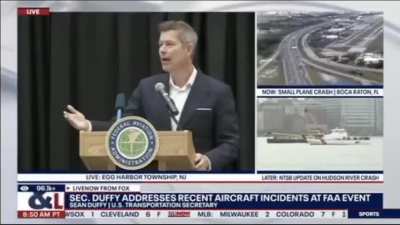 Trump's Transportation Secretary Sean Duffy blames Elon Musk and DOGE for cuts after multiple fatal aircraft crashes