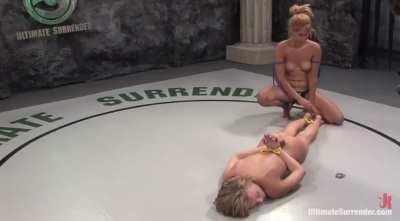 Isis Love tickling Holly Wellin