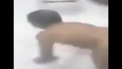 d bebay spotted in public