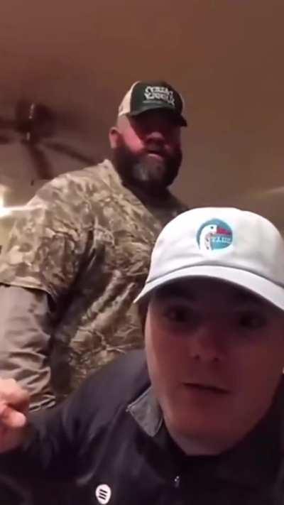 Dude’s soul almost left his body.