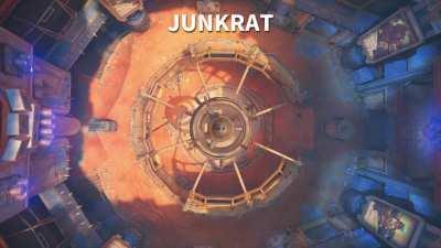 The New Junk City arena announcer has special lines for when one of the 