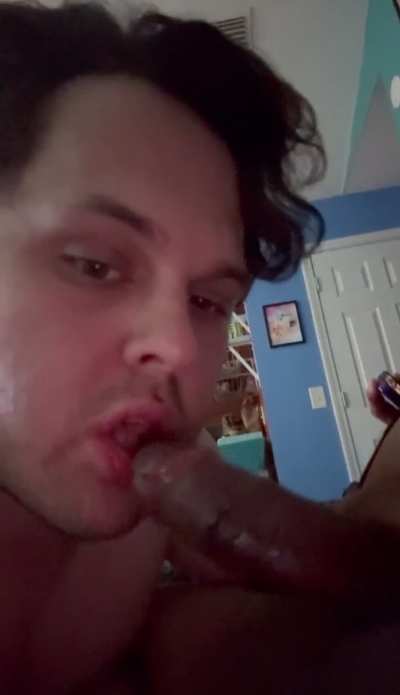 His bbc feels amazing in my throat