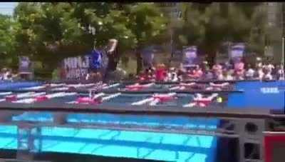 Little humans decimating an American Ninja Warrior course