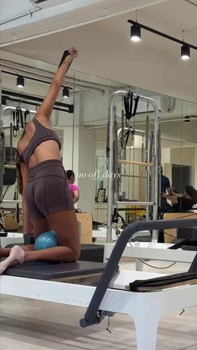 Working Really Hard on that Booty