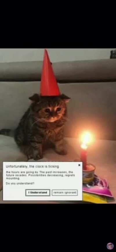 I suffered existential dread, and so should thou