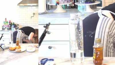 Love QT in black leggings