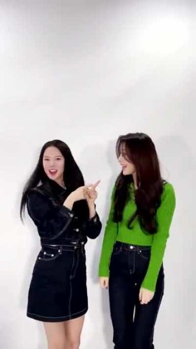 [220103] Yujin & Xiaoting TikTok update: O.O.O Challenge☺️
