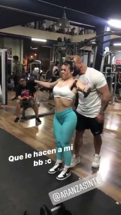 Aranzasinte sufriendo