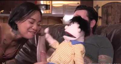 this toy was really looking forward to a blowjob.