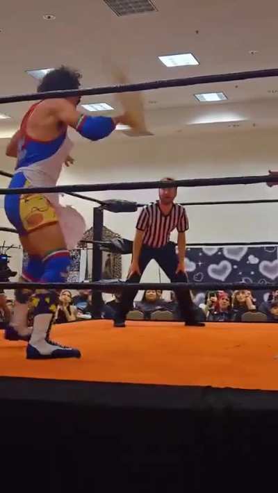 If wrestling is fake explain this