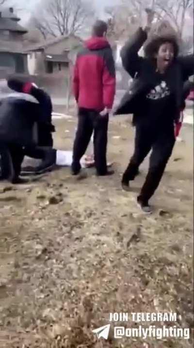 Girl put in that quick work