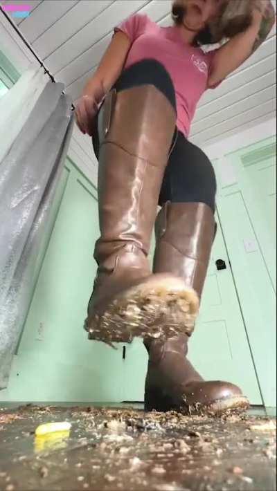 Riding boots bash