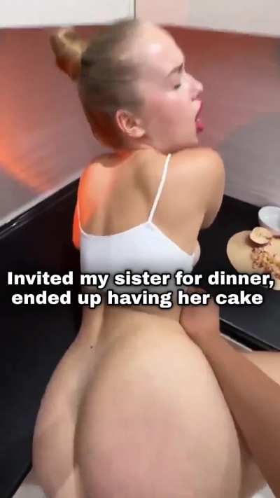 Best dessert ever, courtesy of sister