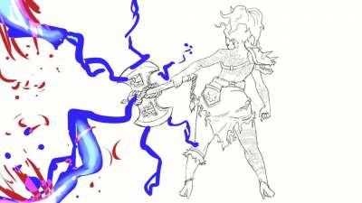 [OC] Empowered viking