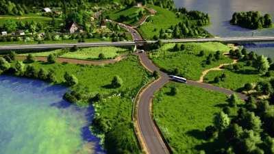 Cities Skylines... красяво