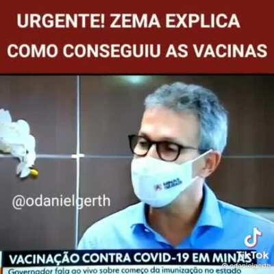 Romeu Zema (governador de MG) comendo quieto.