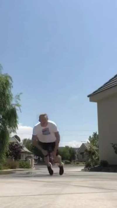 HMFT after I try to pogo stick on a slippery surface. [Not OC]