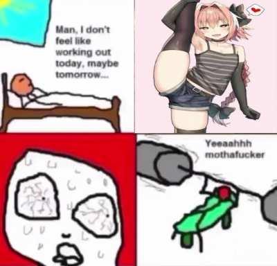 Ultimate Motivation (volume warning) Art by @sky_freedom_ on twitter ;)