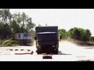 Full video of the infamous truck loop