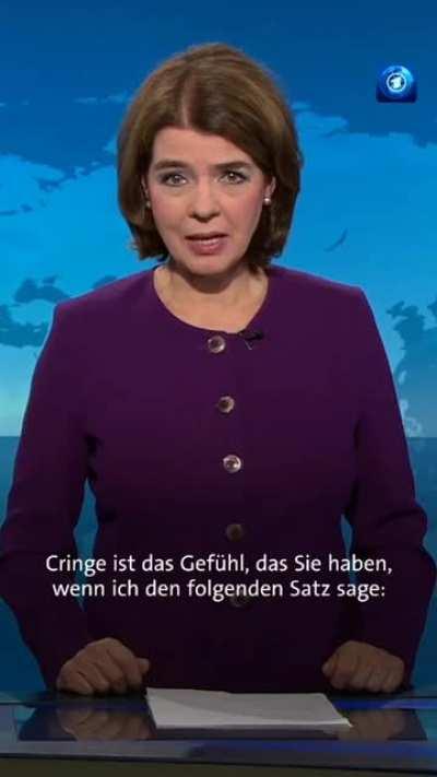 Susanne Daubner erklärt Cringe.