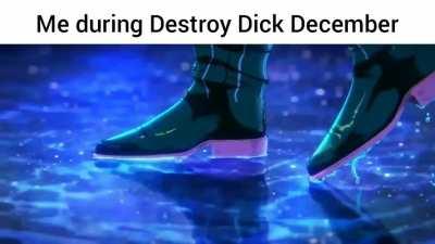 I don't stop beating