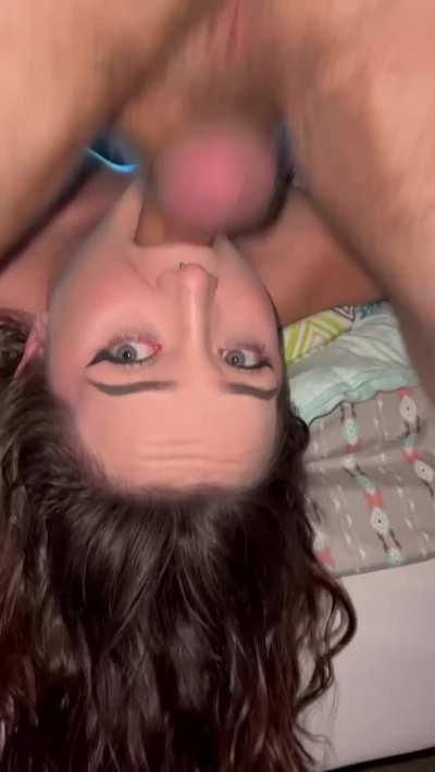 My man’s(32M) coworker loves facefucking me and I (29F) love letting him