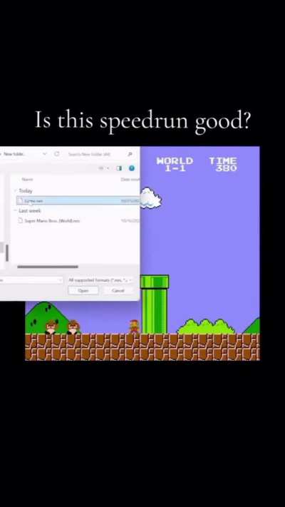 This speedrun needs a HERO!