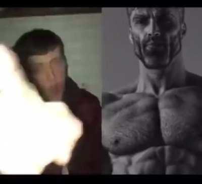 Is it me or is the OG Gigachad video motivational af?