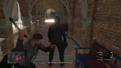 A true ass-assin in action, but seriously that was cool