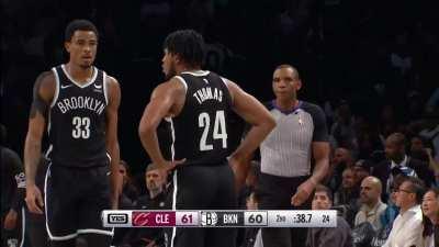 [Highlight] Darius Garland gets called for flopping on this screen from Ben Simmons