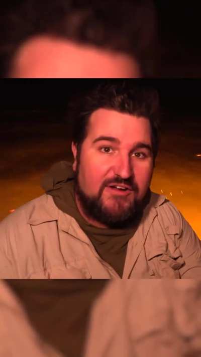 Went hunting with wild dolphins