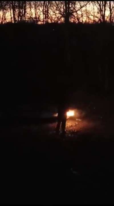 A bit muffled scream